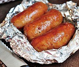 黑椒烤肠爆料视频,网红美食背后的制作过程